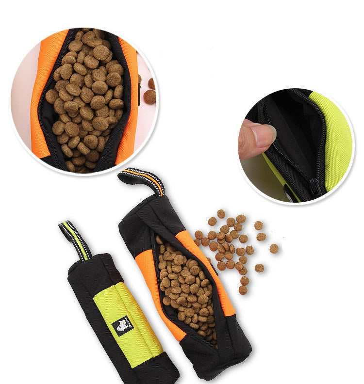 HKM-7209021 Portable Dog Snack Storage Bag with Waterproof Lining - Multiple Sizes Available