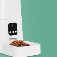 HKM-7210173 Automatic Pet Feeder with Timed & Quantitative Settings for Dogs and Cats, 5L Capacity, Detachable Design