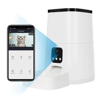 HKM-7210173 Automatic Pet Feeder with Timed & Quantitative Settings for Dogs and Cats, 5L Capacity, Detachable Design