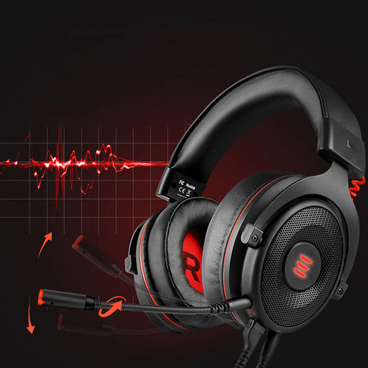 HKM-721043 Wired Dynamic Headset for Gaming and Multimedia with Noise Reduction and USB Connection