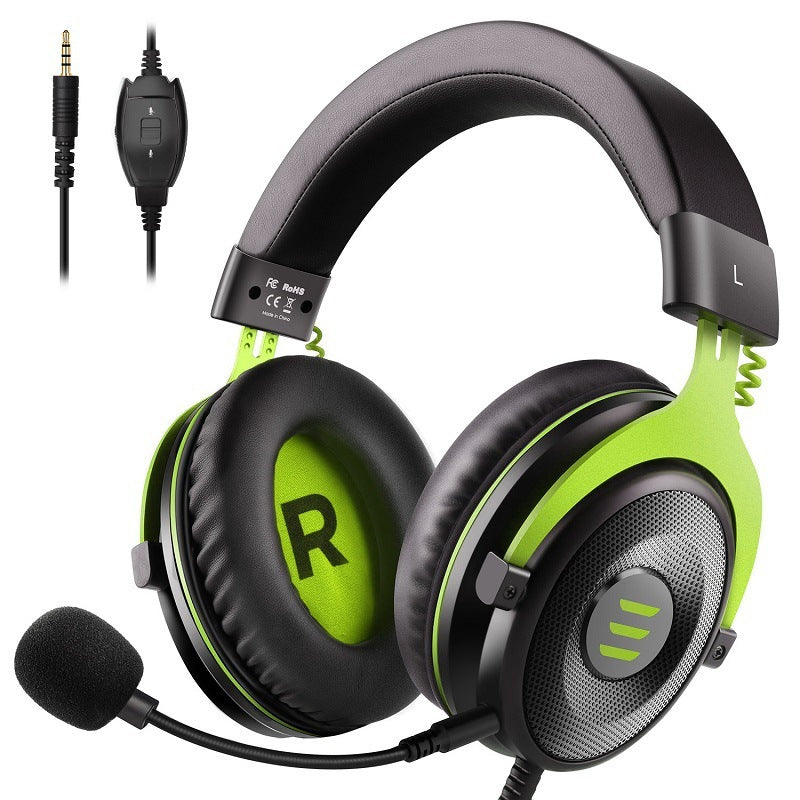 HKM-721043 Wired Dynamic Headset for Gaming and Multimedia with Noise Reduction and USB Connection