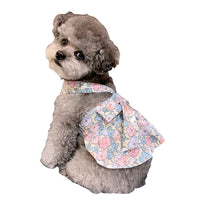 HKM-7211581 Dog Cotton Blue and White Skirt with Hand Rope - Comfortable Princess Style