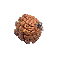 HKM-7212605 Pine Cone Hanging Toy with Studs for Interactive Pet Play