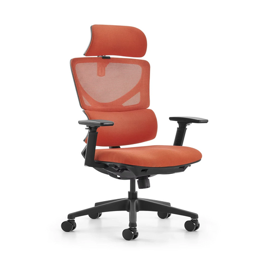 HKM-721299 Ergonomic High Back Mesh Office Chair with Adjustable Lumbar Support and Swivel Base