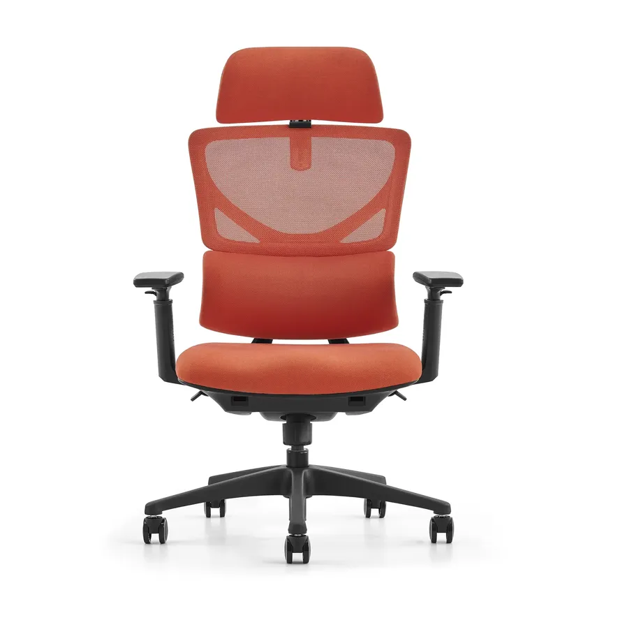 HKM-721299 Ergonomic High Back Mesh Office Chair with Adjustable Lumbar Support and Swivel Base
