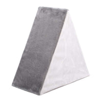 HKM-7213245 Small Cat Climbing Frame with Plush Fur Cover, Dimensions 44x26x36cm