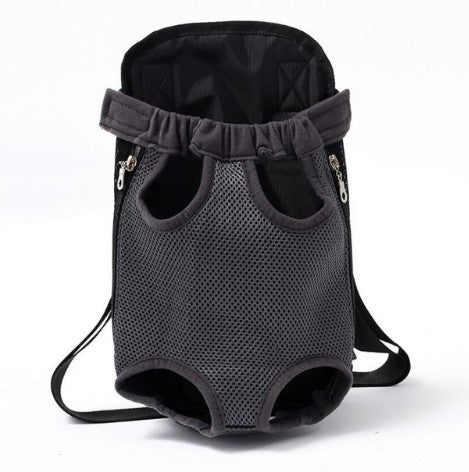 HKM-7214141 Portable Chest and Shoulder Pet Carrier Bag with Breathable Mesh Design