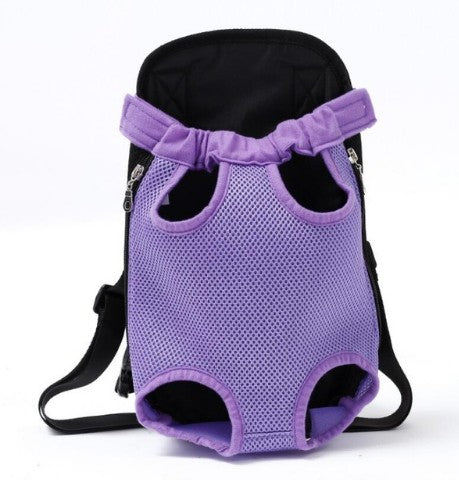 HKM-7214141 Portable Chest and Shoulder Pet Carrier Bag with Breathable Mesh Design