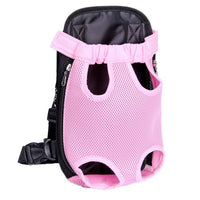 HKM-7214141 Portable Chest and Shoulder Pet Carrier Bag with Breathable Mesh Design