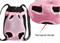 HKM-7214141 Portable Chest and Shoulder Pet Carrier Bag with Breathable Mesh Design