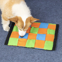 HKM-7214781 Double-Sided Sniffing Toy for Dogs - Multi-Functional Polar Fleece Felt Roll