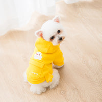 HKM-7215037 Cute Cartoon Hooded Sweater for Dogs and Cats - Soft Milk Silk Fabric, Various Sizes Available