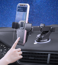 HKM-721555 Transformers Car Phone Holder with Suction Cup for Dashboard and Center Console