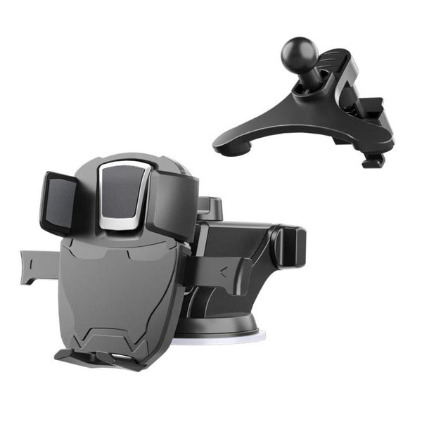 HKM-721555 Transformers Car Phone Holder with Suction Cup for Dashboard and Center Console
