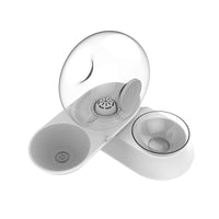 HKM-7215933 Snail Automatic Drinking Fountain for Cats and Dogs - 2.8L Water Capacity, Made of PET and ABS, Available in Gray, Pink, Blue
