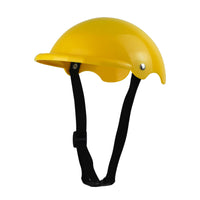 HKM-7220541 S Size Monochrome Pet Helmet for Motorcycle Safety in Pink, Black, Yellow, Green