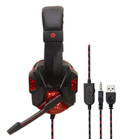 HKM-722323 Wired Headphones with Ear Protection Compatibility for Computer Use - Multiple Color Options Available