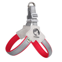 HKM-7224765 Breathable Reflective Dog Harness with Chest Strap and Rope - Available in Various Colors