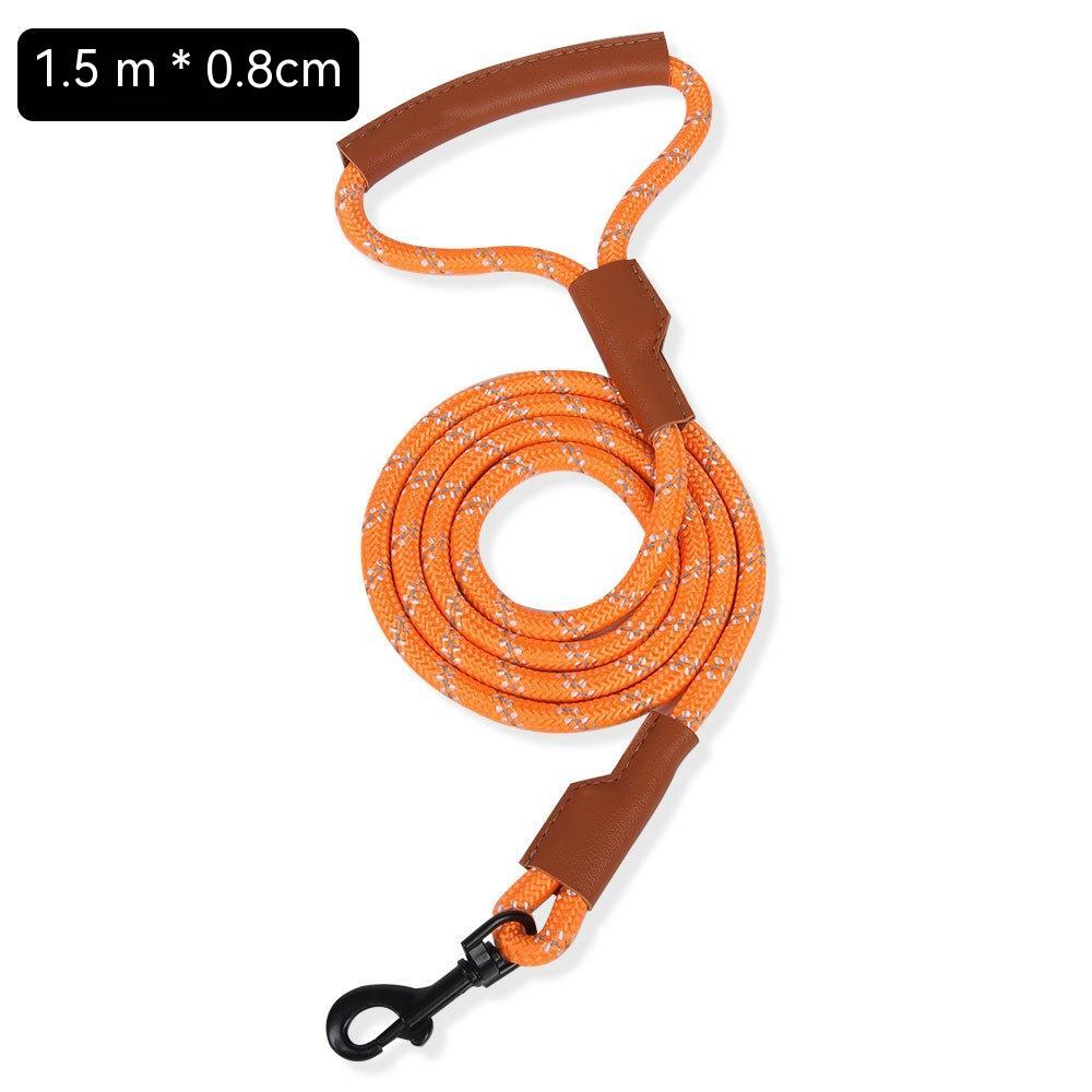 HKM-7224765 Breathable Reflective Dog Harness with Chest Strap and Rope - Available in Various Colors