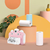 HKM-722579 57mm Thermal Photo Printer Paper Rolls - Color Adhesive Sticker Paper for Instant Printing