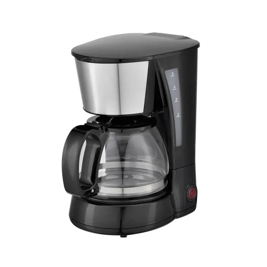 HKM-722579 Stainless Steel 4-Cup Coffee Maker with Durable Design