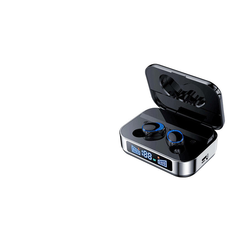 HKM-723027 Wireless Binaural Bluetooth Headset with Power Display and Long Battery Life