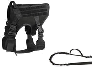 HKM-7230525 Military-Grade Adjustable Tactical Dog Seat Belt for German Shepherds and Labradors In Training, 1000D Nylon Material