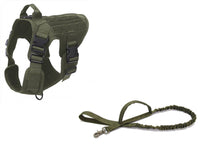 HKM-7230525 Military-Grade Adjustable Tactical Dog Seat Belt for German Shepherds and Labradors In Training, 1000D Nylon Material