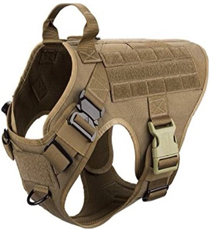 HKM-7230525 Military-Grade Adjustable Tactical Dog Seat Belt for German Shepherds and Labradors In Training, 1000D Nylon Material