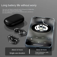 HKM-723155 True Wireless Bluetooth Sports Headset with LED Battery Indicator and Ear-Hanging Design