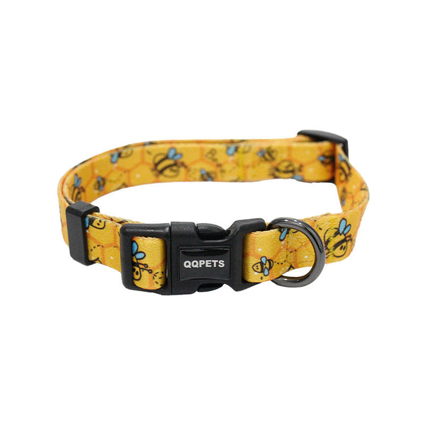 HKM-7233213 Geometric Nylon and Polyester Pet Collars for Small and Medium Dogs
