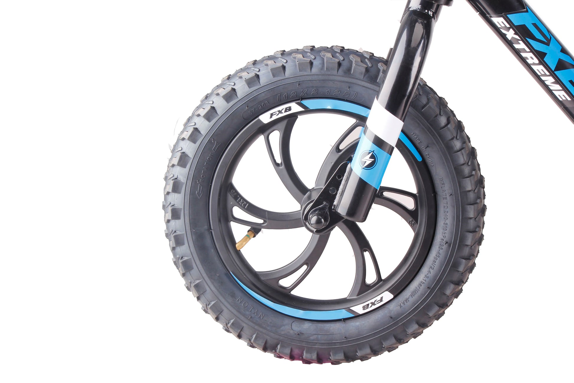 HKM-723411 12 Inch Electric Kids Balance Bike with 250W Brushless Motor and Disc Brakes, 2 Speed Options, 20KM Range