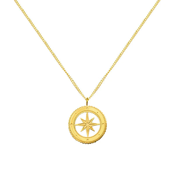 HKM-723539 2024 Double Layer Heart Pendant Necklace Jewellery for Women PVD 18K Gold Plated Waterproof Jewelry