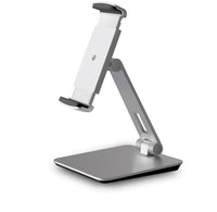 HKM-723539 Adjustable Folding Phone and Tablet Stand with 360° Rotation, Anti-Slip Silicone Protection, Portable Aluminum Design