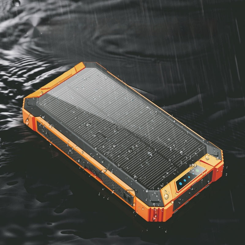 HKM-723539 Portable Solar Wireless Charger Power Bank – Multiple Colors Available