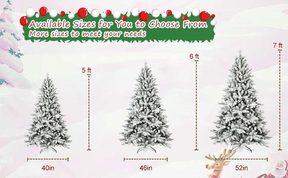 HKM-723603 7ft Artificial Pine Christmas Tree for Indoor and Outdoor Use