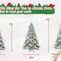 HKM-723603 7ft Artificial Pine Christmas Tree for Indoor and Outdoor Use