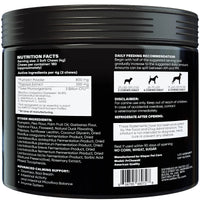 HKM-7237053 Probiotics for Dogs with Digestive Enzymes - Support Gut Health, Allergies, Itchy Skin, and Immunity - Duck Flavor Chews, 180 Count
