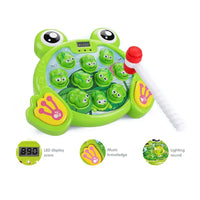 HKM-723795 Interactive Whack-a-Frog Game for Kids Ages 2-4 - Educational Indoor Toy