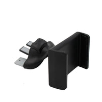 HKM-723859 Universal Car Air Outlet Mobile Phone Holder - Adjustable and Secure Black Bracket for All Models