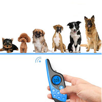 HKM-7240253 Rechargeable Dog Training Collar with Remote Control, Waterproof Bark Stopper and Adjustable Levels