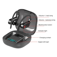 HKM-724307 Bluetooth Subwoofer Headset for Immersive Audio Experience