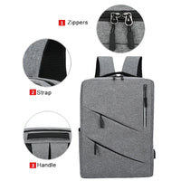 HKM-724371 15.6 Inch Laptop Backpack and Bag Set for Business and Everyday Use