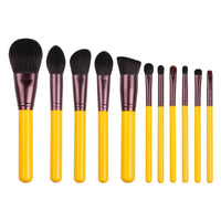 HKM-724371 Long Handled Makeup Brush with Man-Made Fiber Bristles