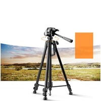 HKM-724371 Portable Aluminum Alloy Tripod with Quick Release Plate for SLR Cameras - Maximum Height 1390mm
