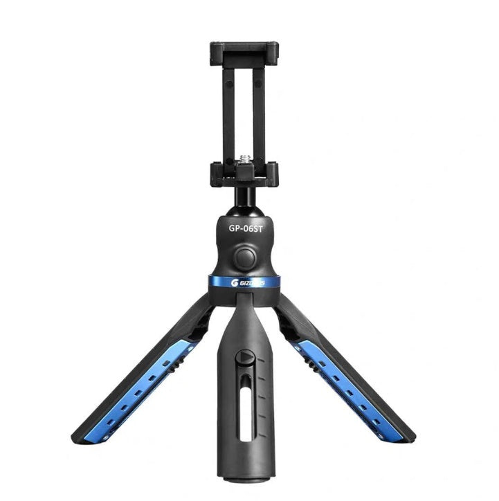HKM-724371 Universal Desktop Tripod for Mobile Phones and Tablets, Compatible with iPhone and P30 Models, Adjustable Lazy Bracket, Plastic/Aluminum Alloy Material