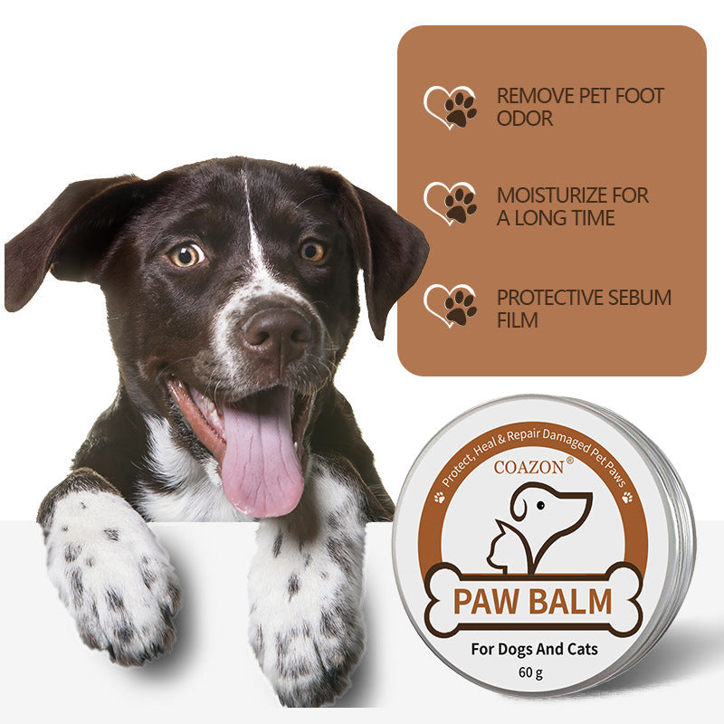 HKM-7244605 Dog Paw and Foot Moisturizing Care Cream - 60g for Dry Skin Relief
