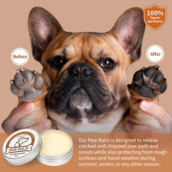 HKM-7244605 Dog Paw and Foot Moisturizing Care Cream - 60g for Dry Skin Relief