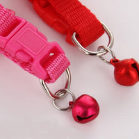 HKM-7244733 Adjustable Pet Bow Collar with Bell for Small to Medium Dogs