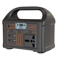HKM-724499 Portable 100W Power Bank with DC/AC Charging Station and Solar Panel for Outdoor Camping